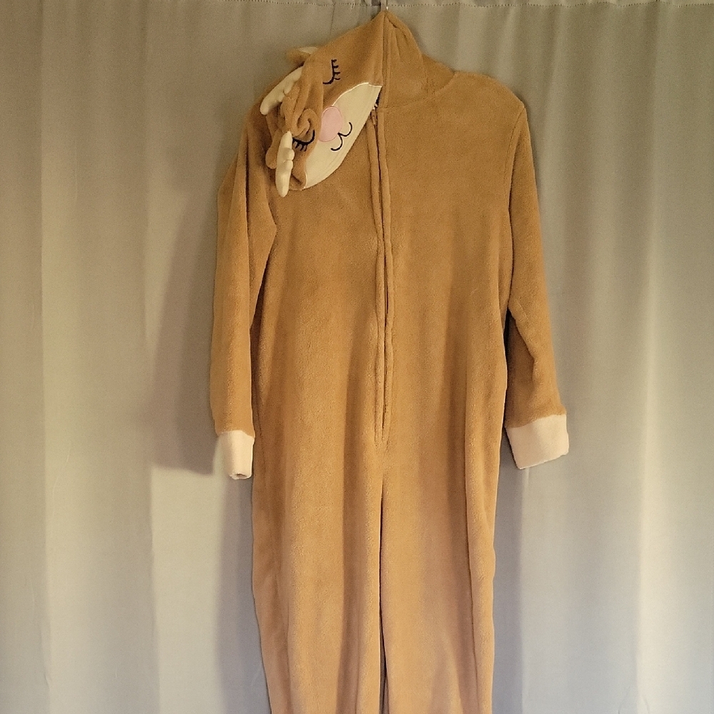 Pj Couture Tan Kids Pajamas with Cute Animal Hood